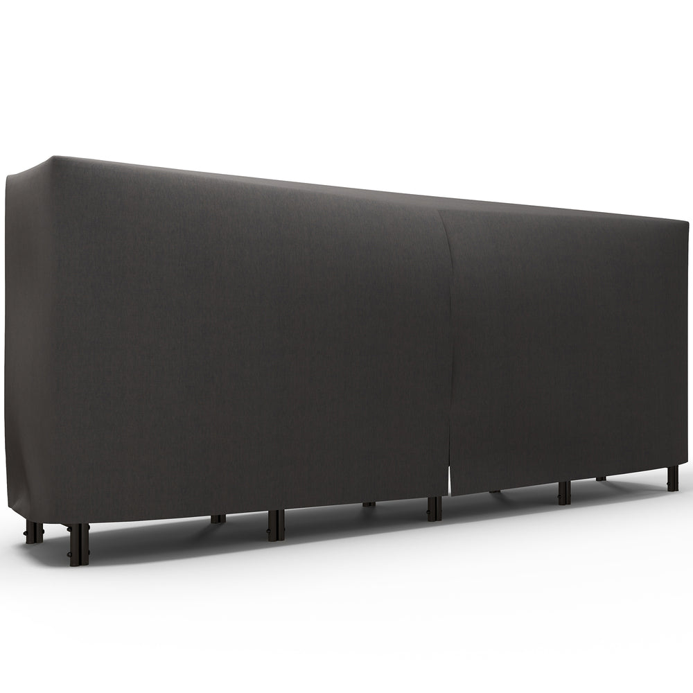 8ft Outdoor Log Rack with Cover