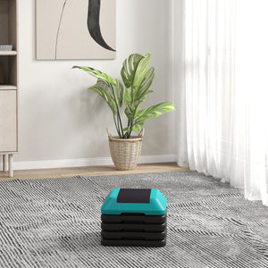 5-level height-adjustable stepper blue