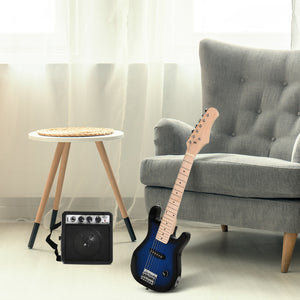 30 inch electric guitar for children with 5W amplifier