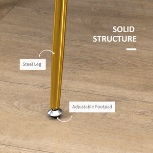 Set of 2 chairs with padded backrest, cream white 