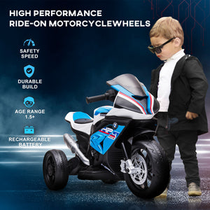 6V 3-wheel electric motorcycle, blue