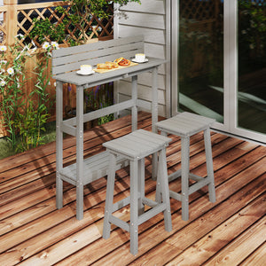 3-piece outdoor bar set
