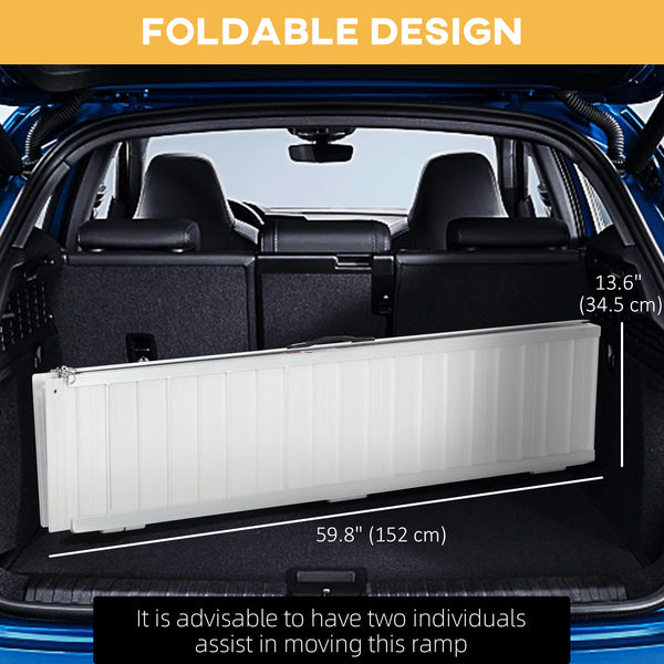 5ft Foldable Portable Wheelchair Ramp