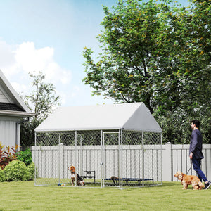 Robust outdoor enclosure in galvanised steel with waterproof roof