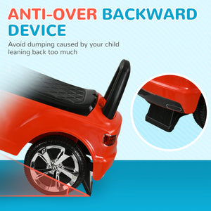 Bentley Bentayga Toddler Car with Horn and Music, Under Seat Storage, Red