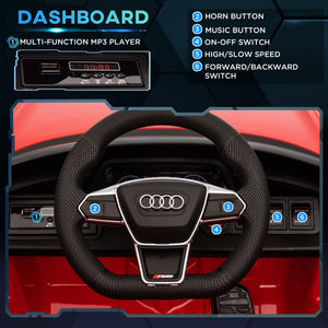Audi RS with 12V remote control, red