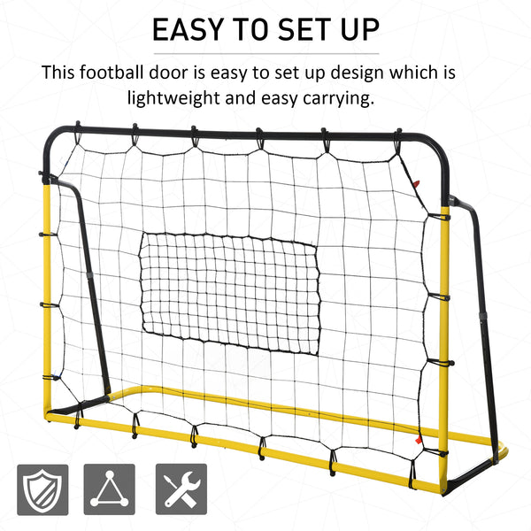 Rebound goal with 5 adjustable angles