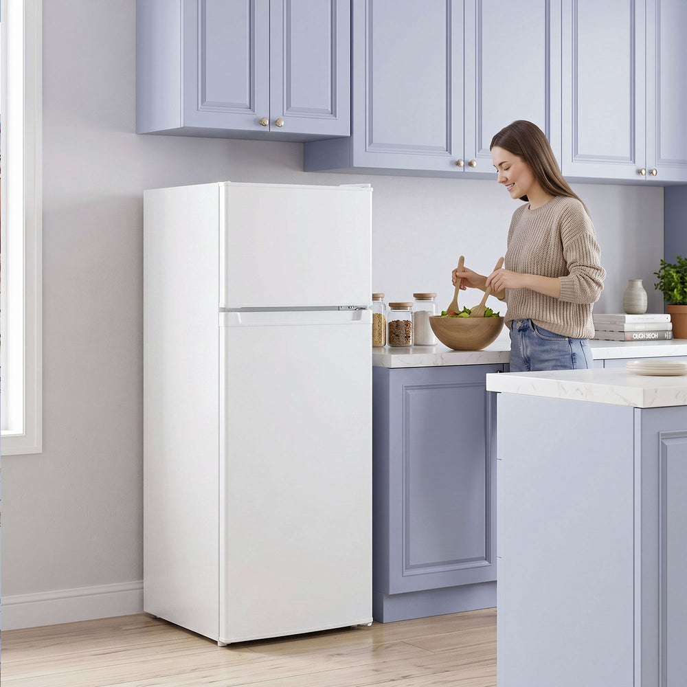 7.7 cu. ft. Refrigerator with Freezer, White