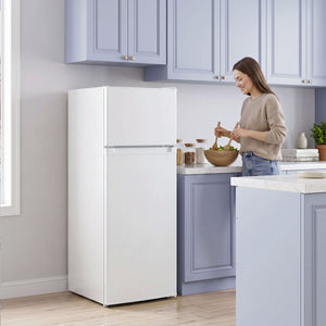 7.7 cu. ft. Refrigerator with Freezer, White
