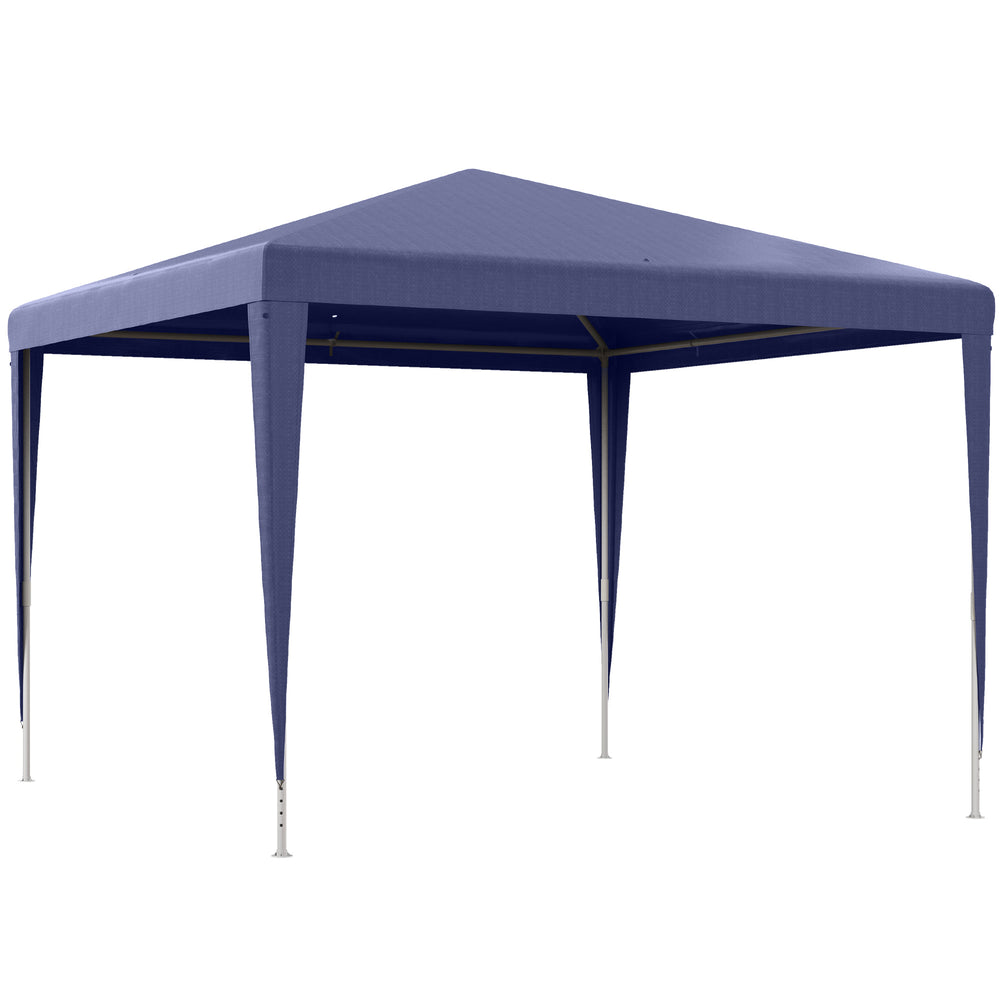 Portable 10 x 10 Party Tent, Dark Blue