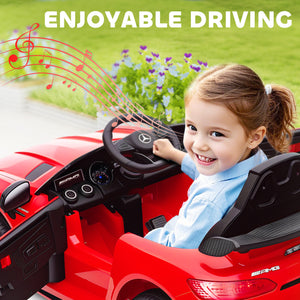 Licensed Mercedes-Benz AMG GTR 12 with remote control, red