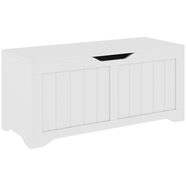35.9 gal. Storage Chest with Soft-Close Lid and Bench Function – White