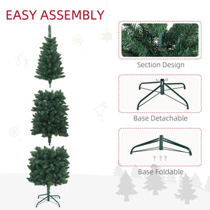 6ft tall artificial Christmas tree with 479 branches and steel base