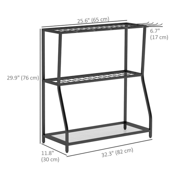 3-Tier Garden Tool Storage Tower