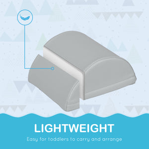 Set of 11 soft foam play blocks for children