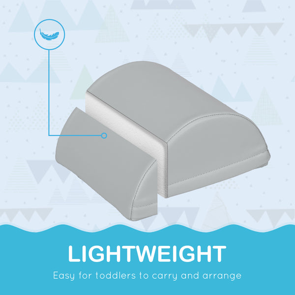 Set of 11 soft foam play blocks for children