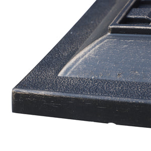 20 lb Resin Patio Umbrella Stand with Coated Base and Square Pole, Bronze