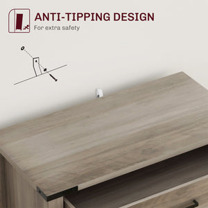 Country-style sideboard with drawer and shelf