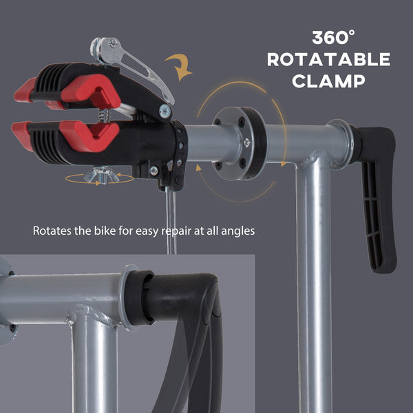 Bicycle repair workshop stand
