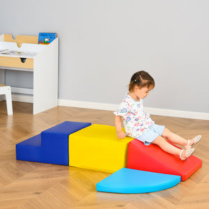4-Piece Foam Crawling and Climbing Play Set