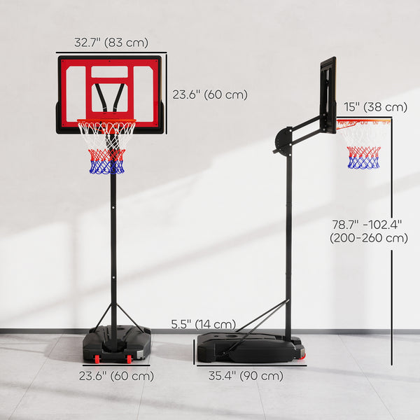 Kids Basketball Hoop, Basketball Net with Weight Bag