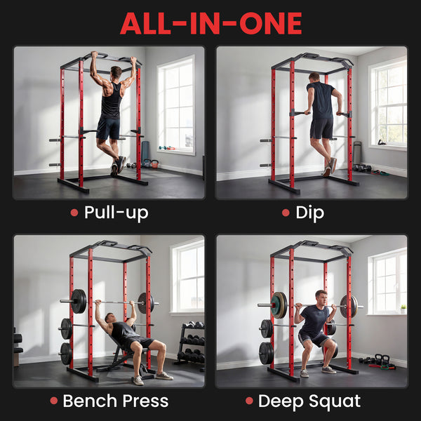 Power cage with 454 kg (1000 lbs) capacity and adjustable height