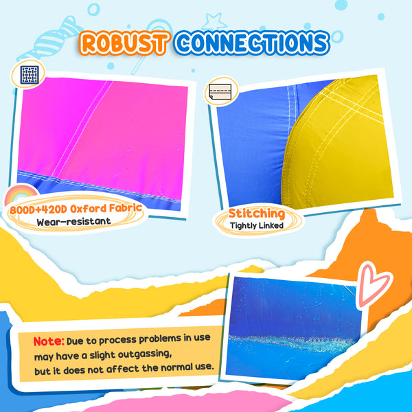 5-in-1 Unicorn Bouncy Castle