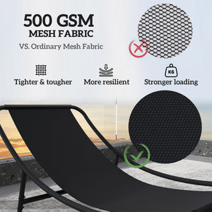 Outdoor rocking chair with cushion