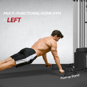 Multi-functional weight bench with abdominal bench