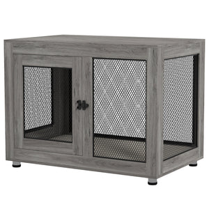 Crate furniture with waterproof cushion, gray