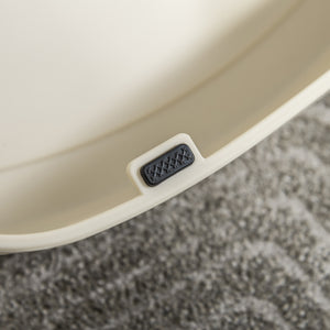 Portable folding stairs for small dogs and cats, cream color