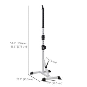 2-piece dumbbell rack with adjustable height, 200 kg capacity