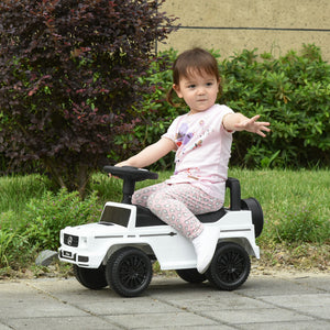 Mercedes-Benz G350 Licensed Kids Push Car, White