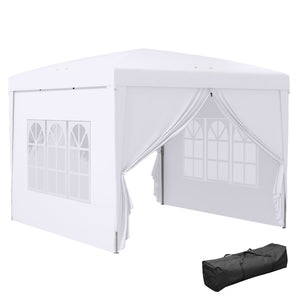 10 x 10 folding tent with carrying bag 
