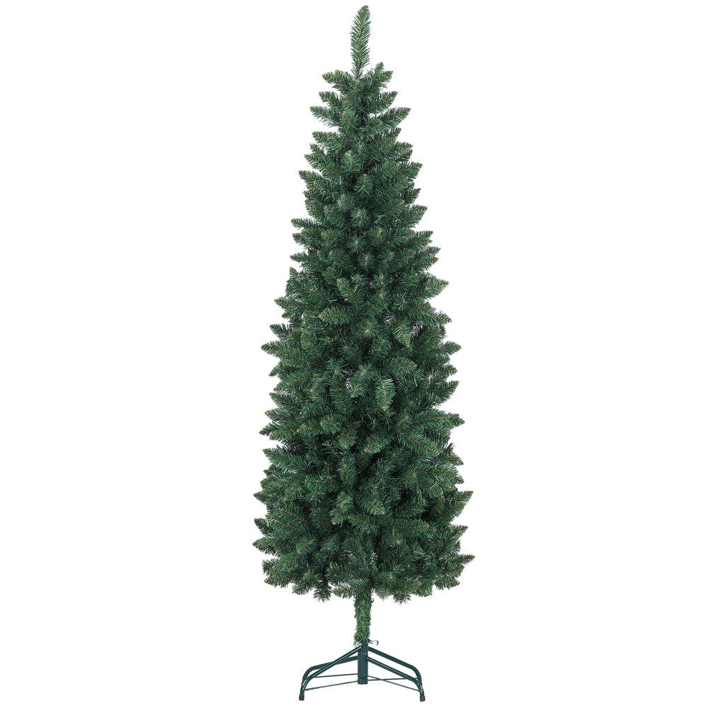 6ft tall artificial Christmas tree with 479 branches and steel base