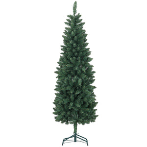 6ft tall artificial Christmas tree with 479 branches and steel base