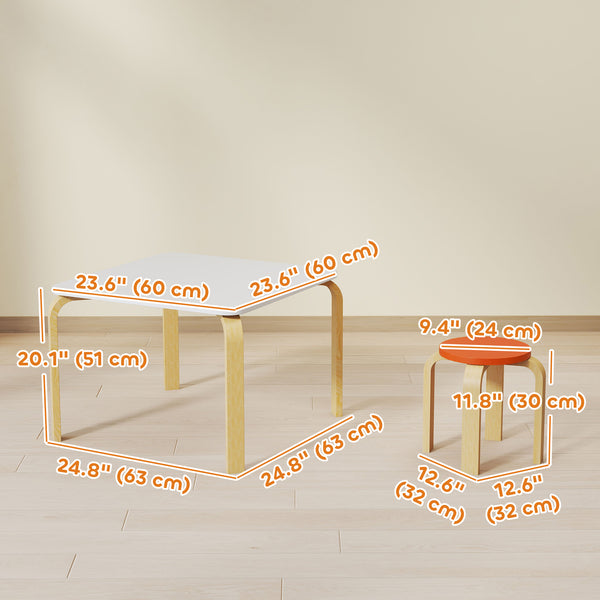 5-piece children's furniture set, multi-colored