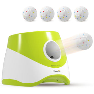 Automatic ball launcher, green