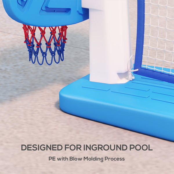 2 Pool Basketball Hoops