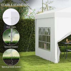 10 x 10 folding tent with carrying bag 