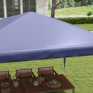 Portable 10 x 10 Party Tent, Dark Blue