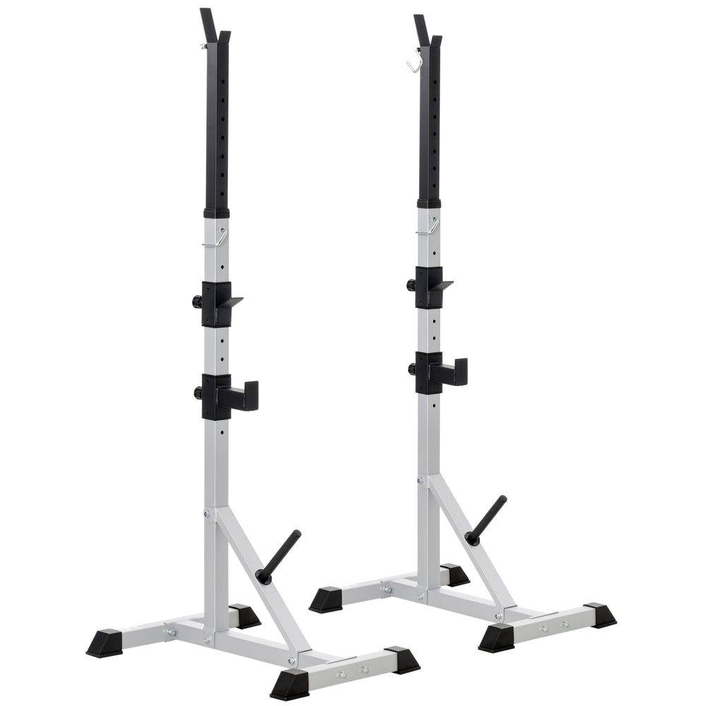 2-piece dumbbell rack with adjustable height, 200 kg capacity