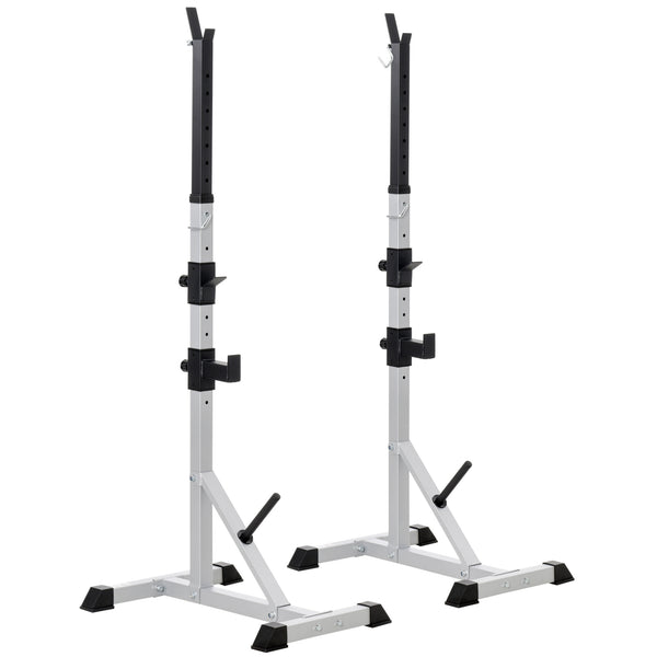 2-piece dumbbell rack with adjustable height, 200 kg capacity