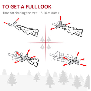 9 Foot Green Frosted Pencil Christmas Tree