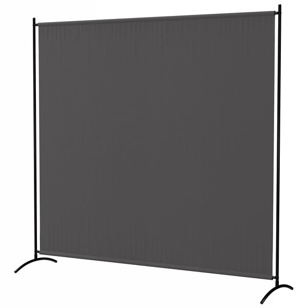 Single-panel room divider, UV30+ protection, dark grey