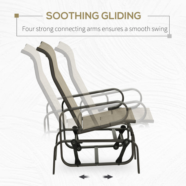Rocking chair, beige