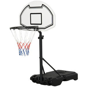 Adjustable Pool Basketball Hoop with Wheels