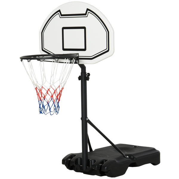 Adjustable Pool Basketball Hoop with Wheels