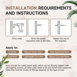 Cat climbing wall with scratching post, balls and platforms, dark grey