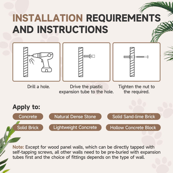 Cat climbing wall with scratching post, balls and platforms, dark grey